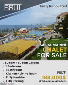 Chalet for sale in Safra Marine  -شاليه للبيع في الصفرا مارين