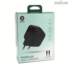 Green Lion PD20W Wall Charger with Lightning Cable 0