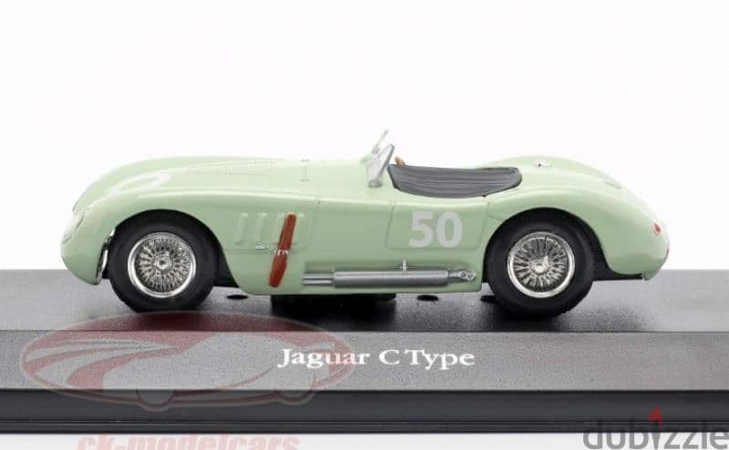 Jaguar C-Type 1952 diecast car model 1;43. 2