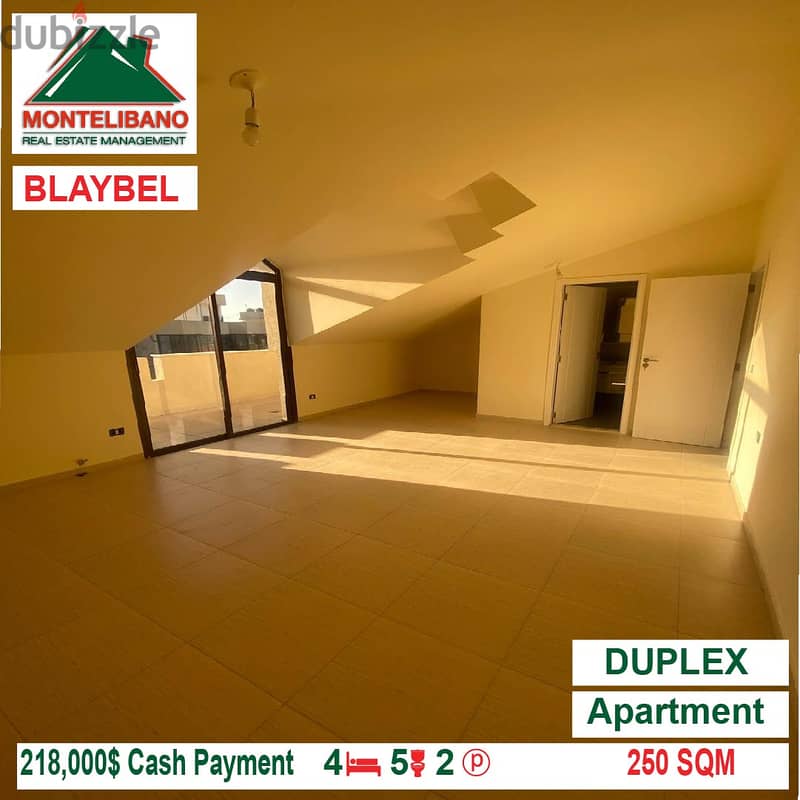 218000$!!Duplex Apartment for sale located in Blaybel 3