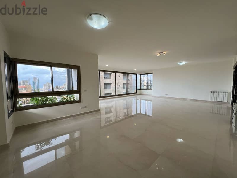 L14950- Apartment with City View for Rent in Koraytem, Ras Beirut 1