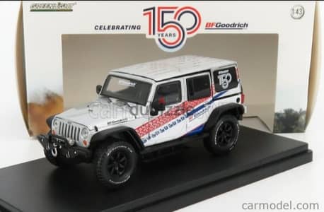 Wrangler Unlimited ( BF Goodrich 150th Anni) diecast car model 1;43.