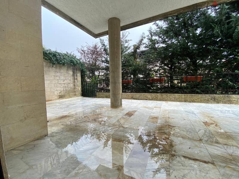 200 Sqm +150Sqm Terrace & Garden | Apartment for rent in Beit Meri 0