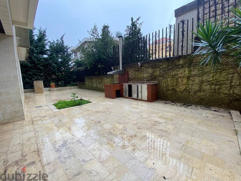 200 Sqm +150Sqm Terrace & Garden | Apartment for rent in Beit Meri 2