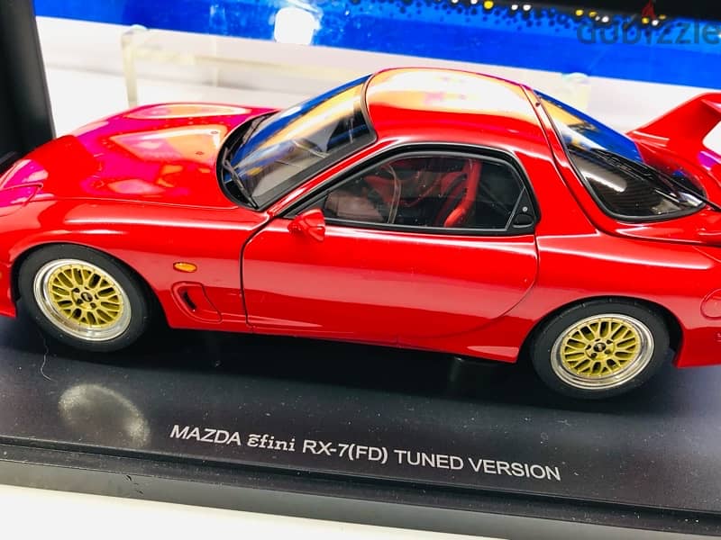 1/18 diecast full opening in Orig Box Mazda RX-7 FD Tuned Edition 6