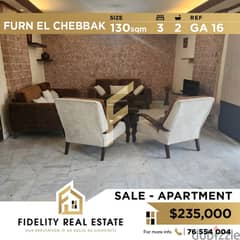 Apartment for sale in Furn el chebbak GA16 0