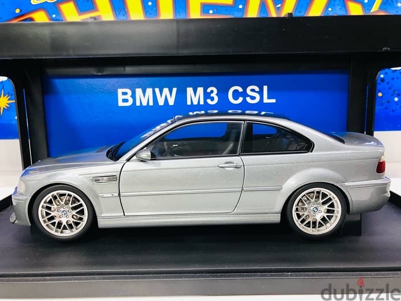 1/18 diecast New in box AUTOart BMW M3 CSL E46 1