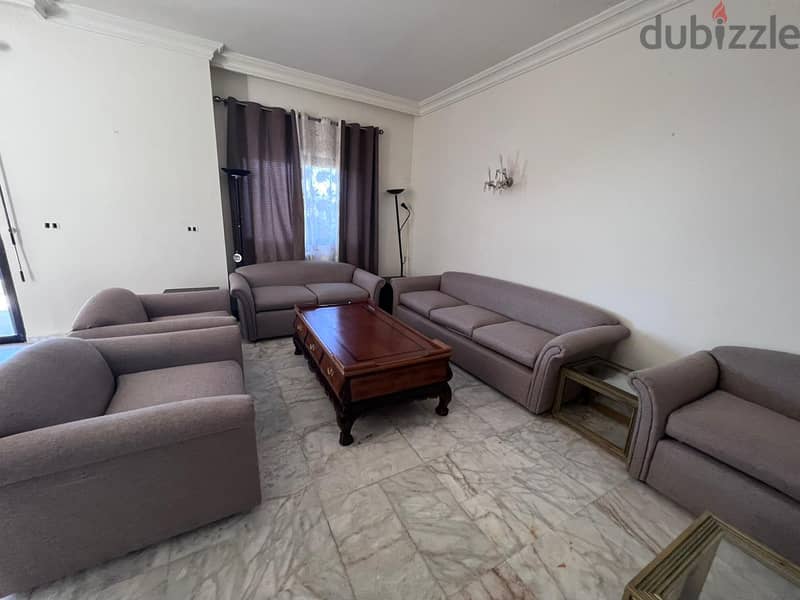 Fully-Furnished apartment for rent in Daher Sawan 1