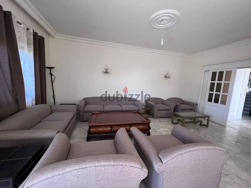 Fully-Furnished apartment for rent in Daher Sawan 2