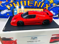 1/18 diecast in Orig box Mega Rare Ferrari F50 GT Rare by Fujimi. 0