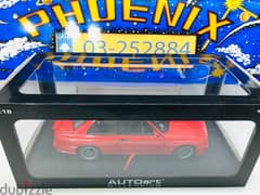 1/18 diecast New Factory BMW E30 M3 Evolution “Cecotto”by AUTOart 0