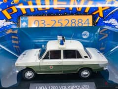 1/18 diecast East German Police car Lada 1200 Full opening Rare in box