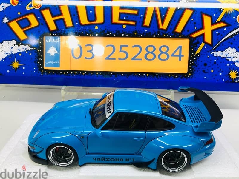 1/18 Scale diecast model car RWB Porsche by Autoart In Box 0