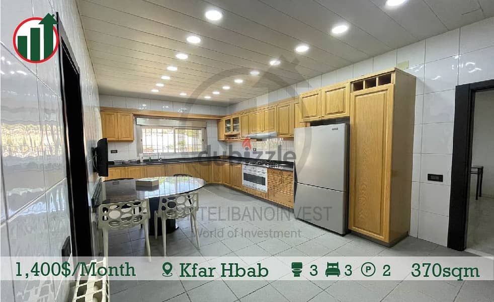 Fully Furnished Apartment with Panoramic Sea View in Kfar Hbab! 10