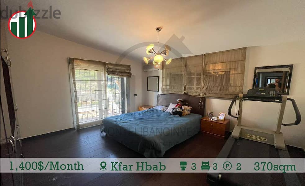 Fully Furnished Apartment with Panoramic Sea View in Kfar Hbab! 14