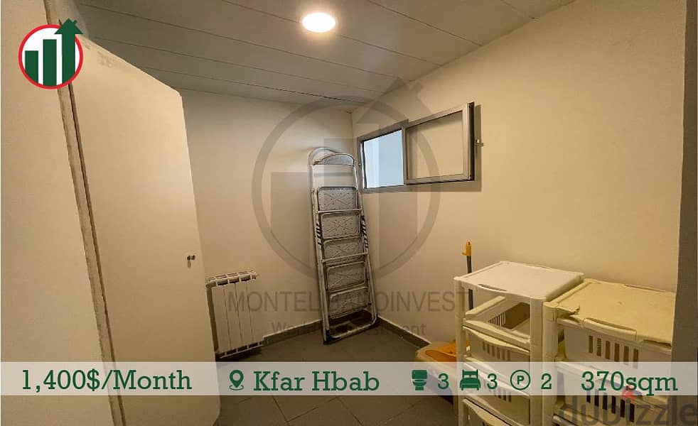 Fully Furnished Apartment with Panoramic Sea View in Kfar Hbab! 18