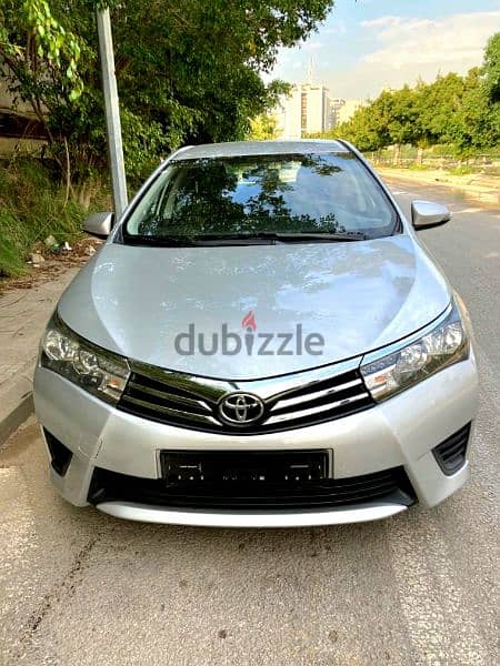 Toyota Corolla model 2014 مصدر الشركة لبنان 8