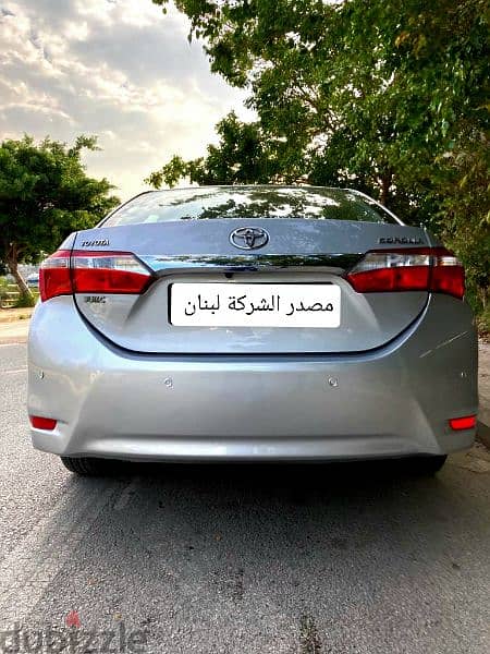 Toyota Corolla model 2014 مصدر الشركة لبنان 18