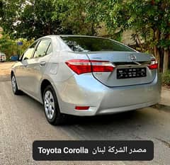 Toyota Corolla model 2014 مصدر الشركة لبنان