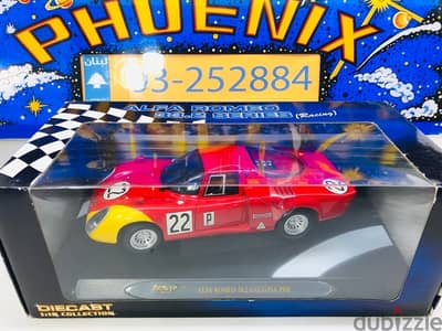 1/18 diecast Alfa Romeo 33.2 Daytona 1968 boxed