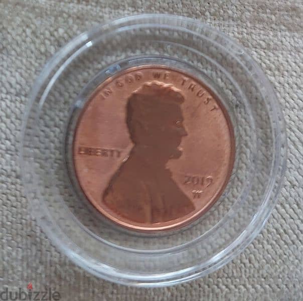 Uncirculated USA Cent West Point mint year 2019 0