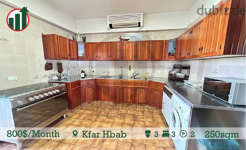 Fully Furnished Apartment for Rent in Kfar Hbab! 7