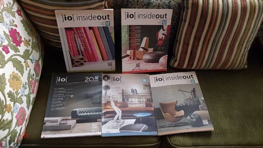 IO inside outside interior design magazines