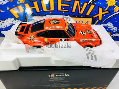 1/18 Exoto Porsche 934 RSR 1976 Jagermeister diecast Rare