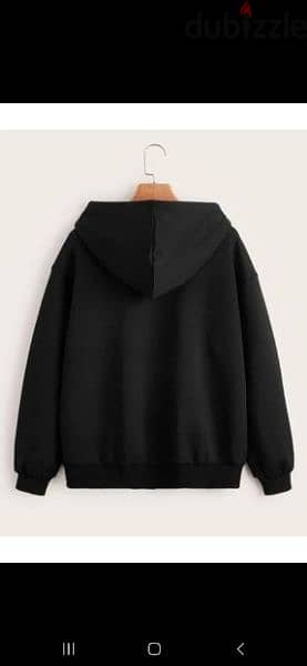 men hoodie black s to xxL 3
