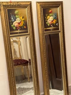 2  Mirrors for decoration salon 122x34 0