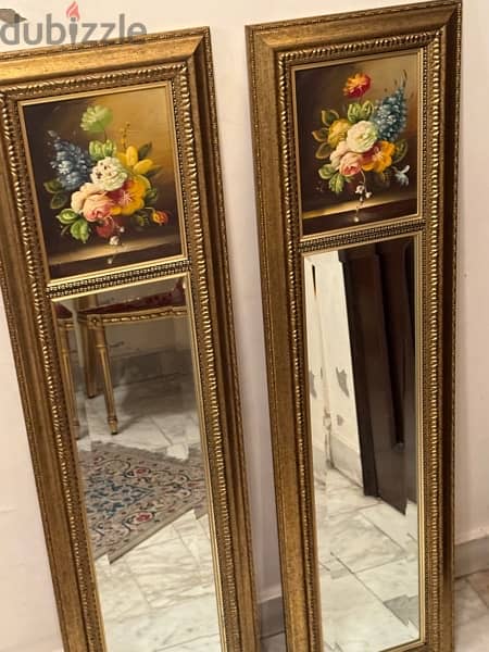 2  Mirrors for decoration salon 122x34 3