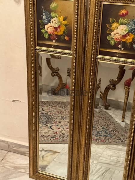 2  Mirrors for decoration salon 122x34 4