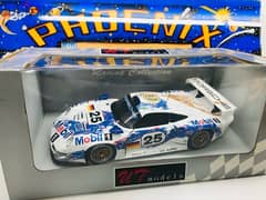 1/18 diecast Opening Porsche 911 GT1 Le Mans 1996 Wolleck Boxed