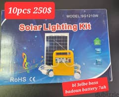 Solar Lighting Kit 10PCS bass b 250$