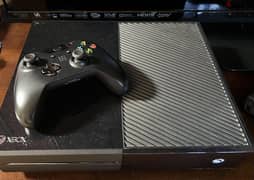 Xbox one console with games