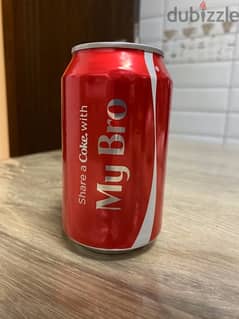 Limited-Edition “My Bro” CocaCola Unopened