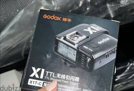Godox X1T-C trigger for canon new in box 0