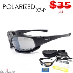 ORIGINAL Daisy X7 polarized sunglasses military Tactical Goggles men 0