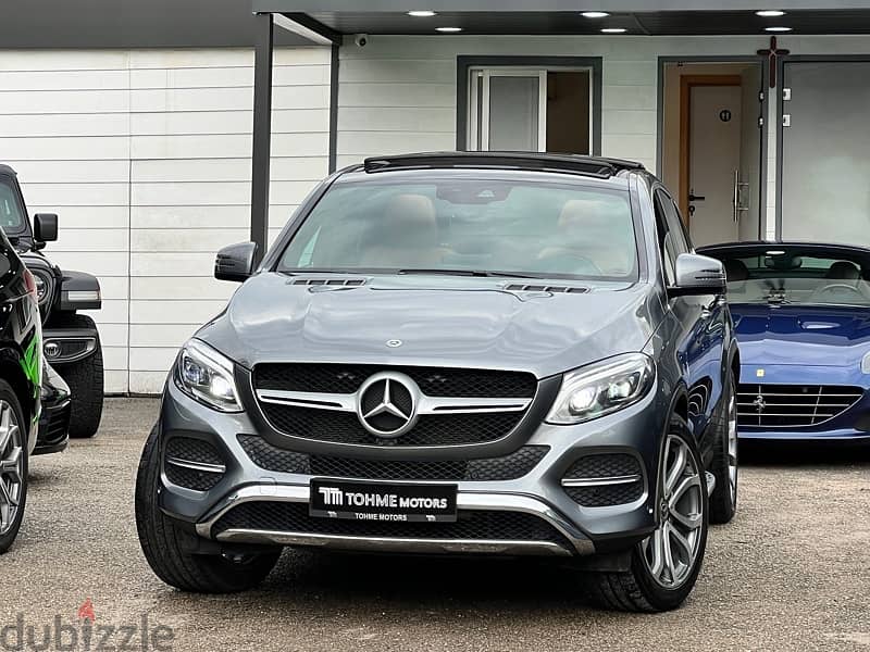 MERCEDES GLE 400 Coupe 2019, 44.000Km ONLY, TGF LEBANON SOURCE !!! 2