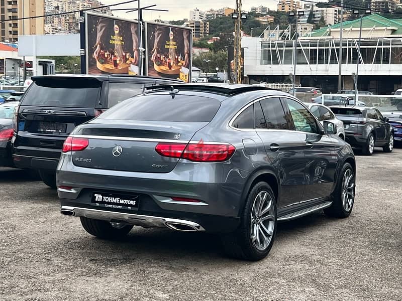 MERCEDES GLE 400 Coupe 2019, 44.000Km ONLY, TGF LEBANON SOURCE !!! 3