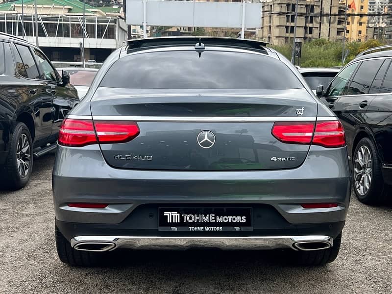 MERCEDES GLE 400 Coupe 2019, 44.000Km ONLY, TGF LEBANON SOURCE !!! 4