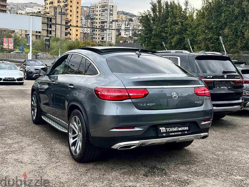 MERCEDES GLE 400 Coupe 2019, 44.000Km ONLY, TGF LEBANON SOURCE !!! 5