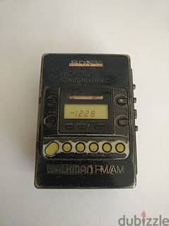 Vintage Walkman Sony WM-F2081 - Not Negotiable