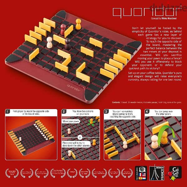 The New famous Quoridor Boardgame 0