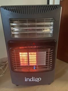 Gaz and electric heater Indigo