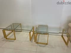 ID design 2 sets of small table over bigger table (total 4 tables) 0