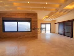 250 SQM HIGH-END Apartment in Jeita, Keserwan with Sea & Mountain View