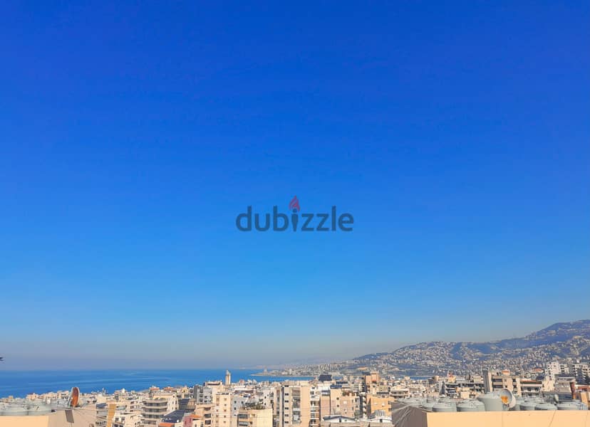 210 SQM Apartment in Zouk Mosbeh, Keserwan with Sea and Mountain View 9