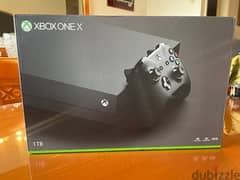 Xbox one X in a seriously excellent condition