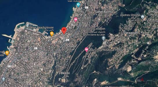 A 7500 m2 hotel for sale in Jounieh/Kaslik